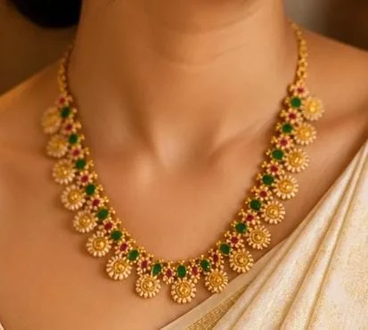 Premium Quality Traditional Antique Coin Necklace Set