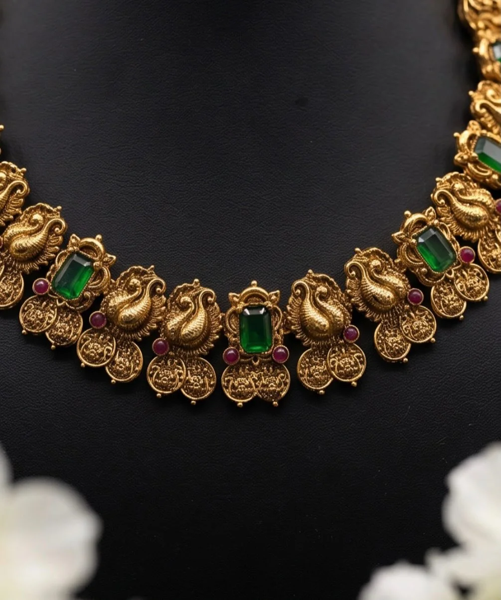 Antique Style Gold Finish Peacock alternate view