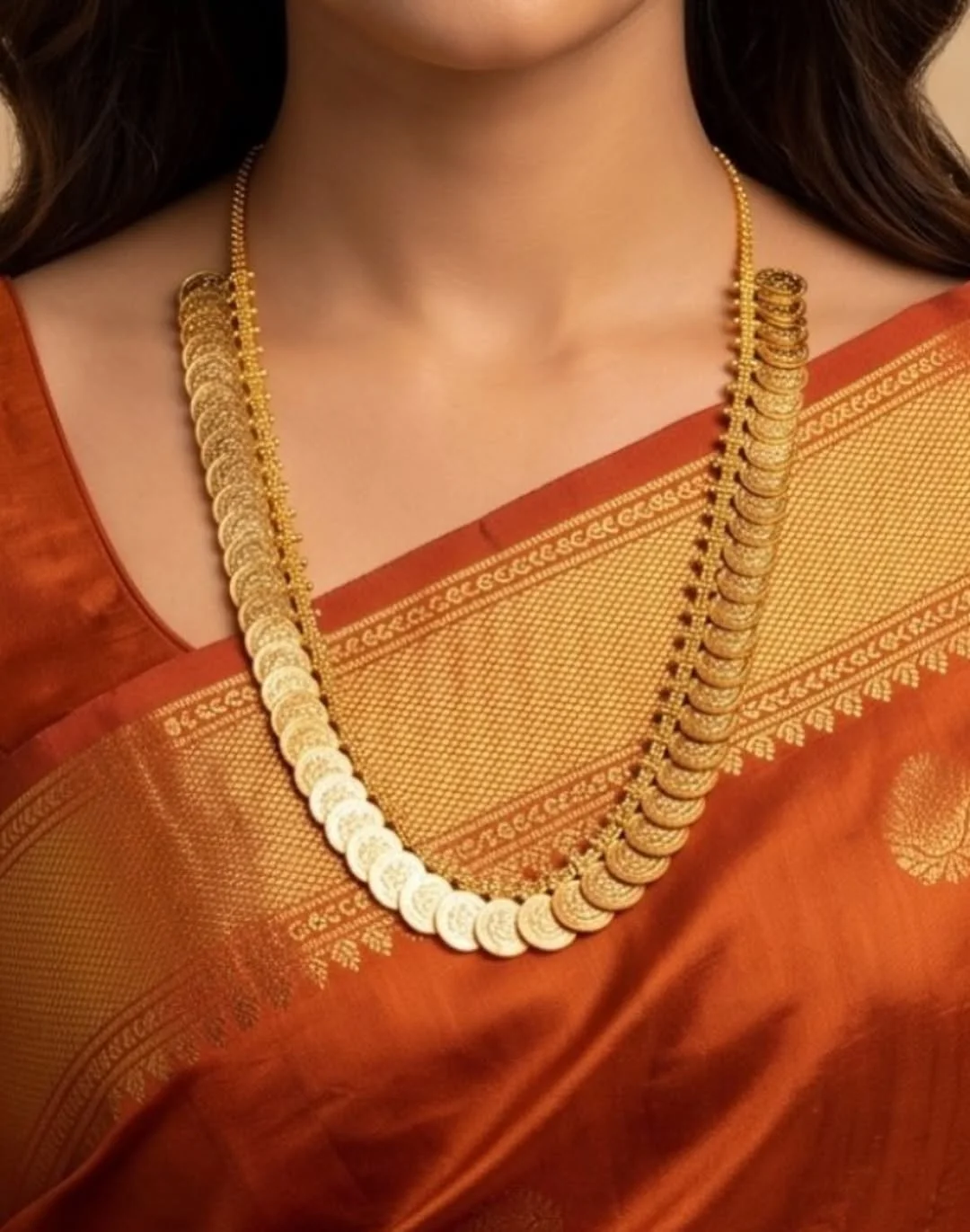 Gold Replica Kasu Mala alternate view
