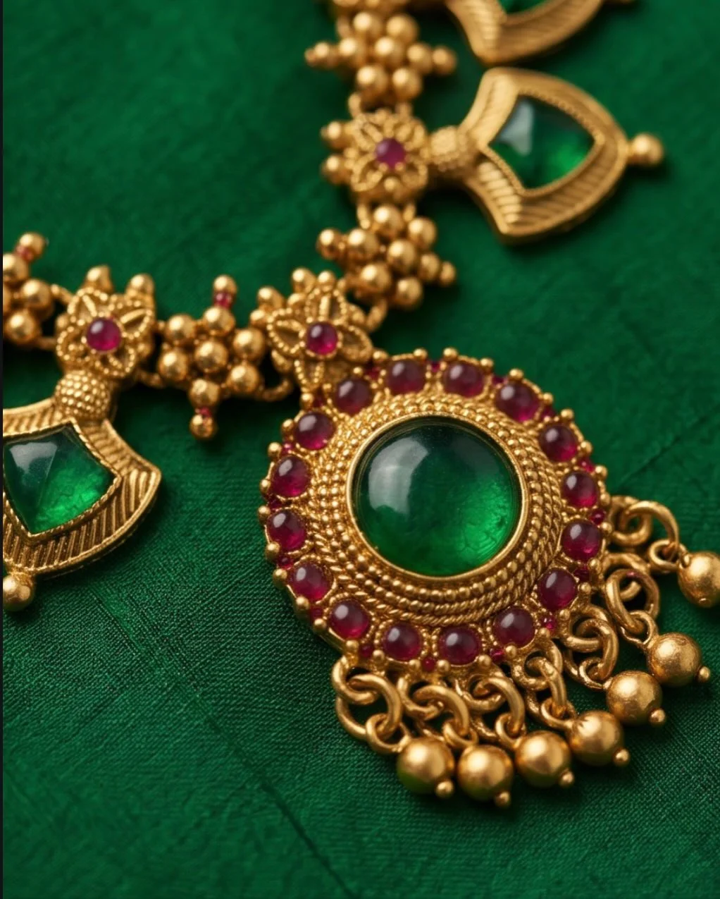 Green South Indian Palakka Haram view 3