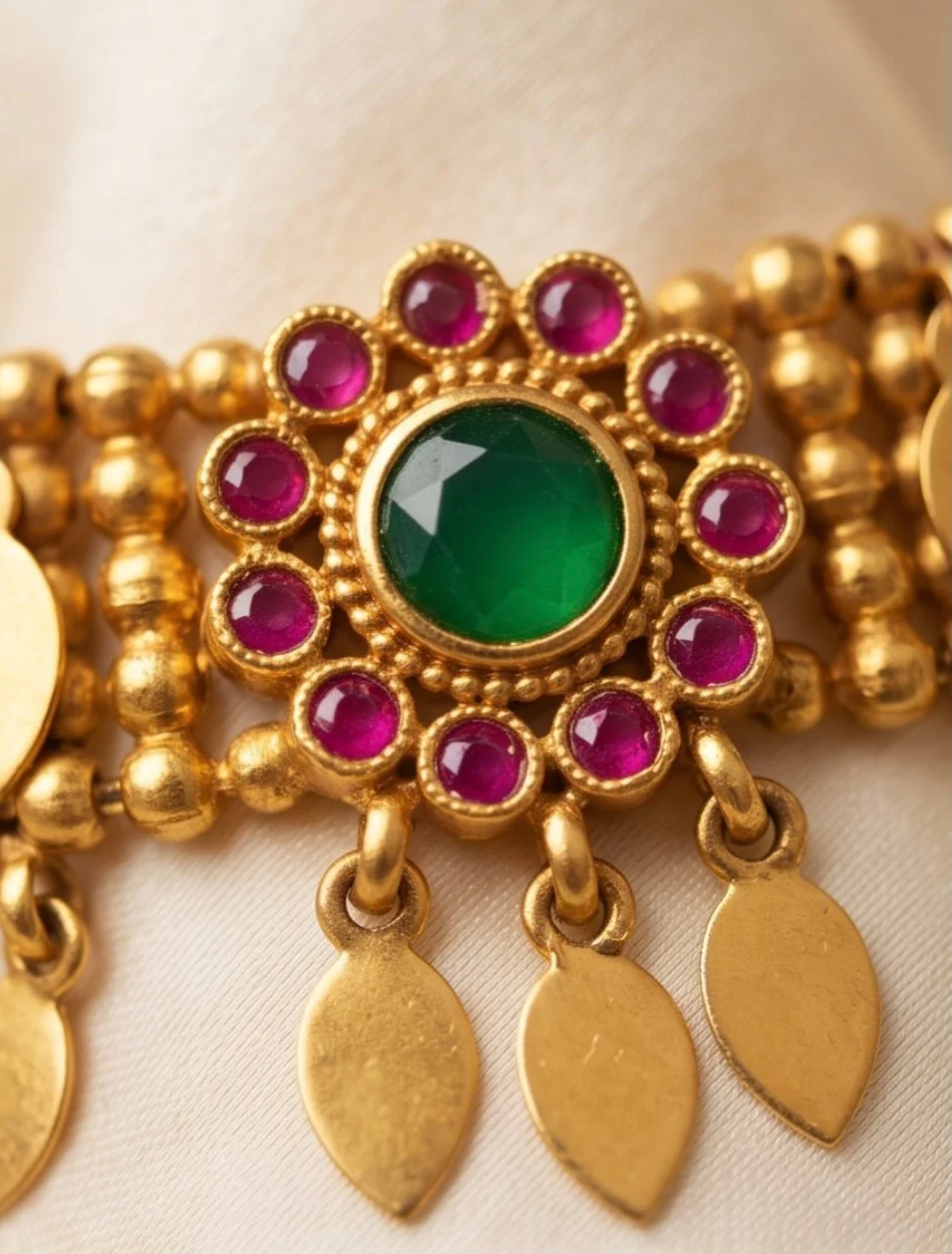 Gold Plated Antique Elakathali view 3