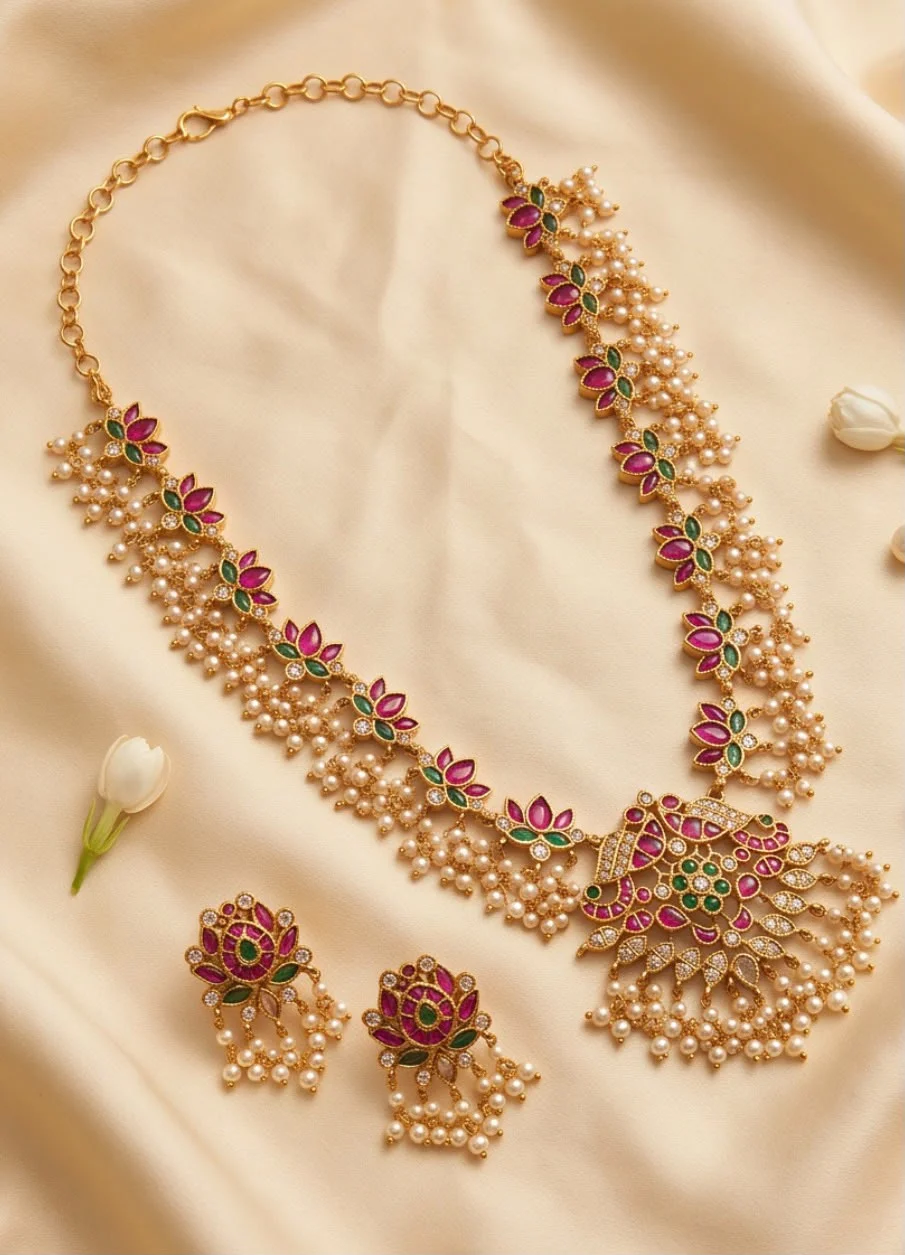 Guttapusalu Necklace Set VR N16